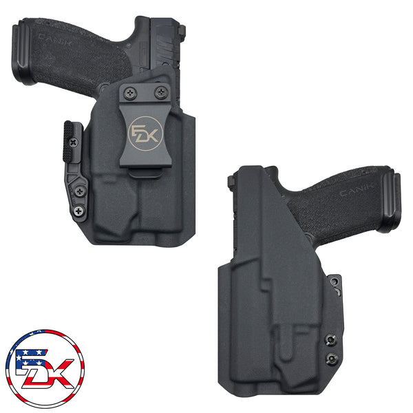 Canik Mete MC9 - Olight PL X - Inside the Waistband (IWB) kydex Holsters