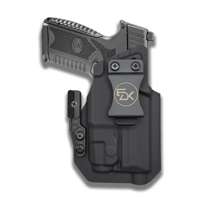FN 509 TLR-7 HL-X IWB holster showing belt clip and ModWing