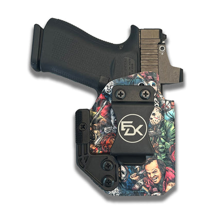 Halloween Characters printed IWB holster with carbon fiber texture – EDK Tactical