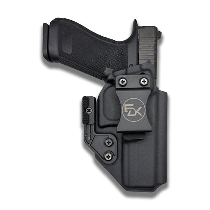 Fits Glock 17 inside-the-waistband holster