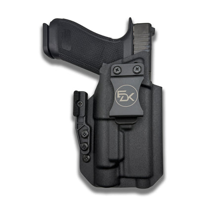 Fits Glock 19 with Fits Streamlight TLR-1 HL-X IWB holster by EDK Tactical