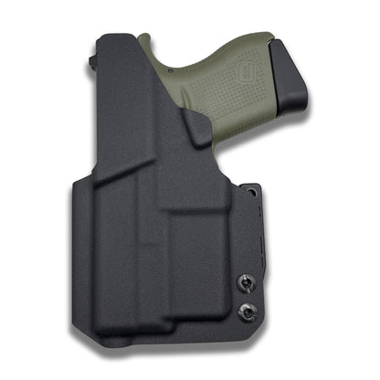 Glock 43 with Streamlight TLR-6 in an IWB Kydex holster