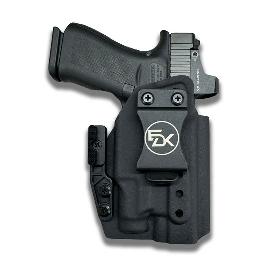 Glock 48 MOS TLR-7 Sub IWB holster showing belt clip and ModWing