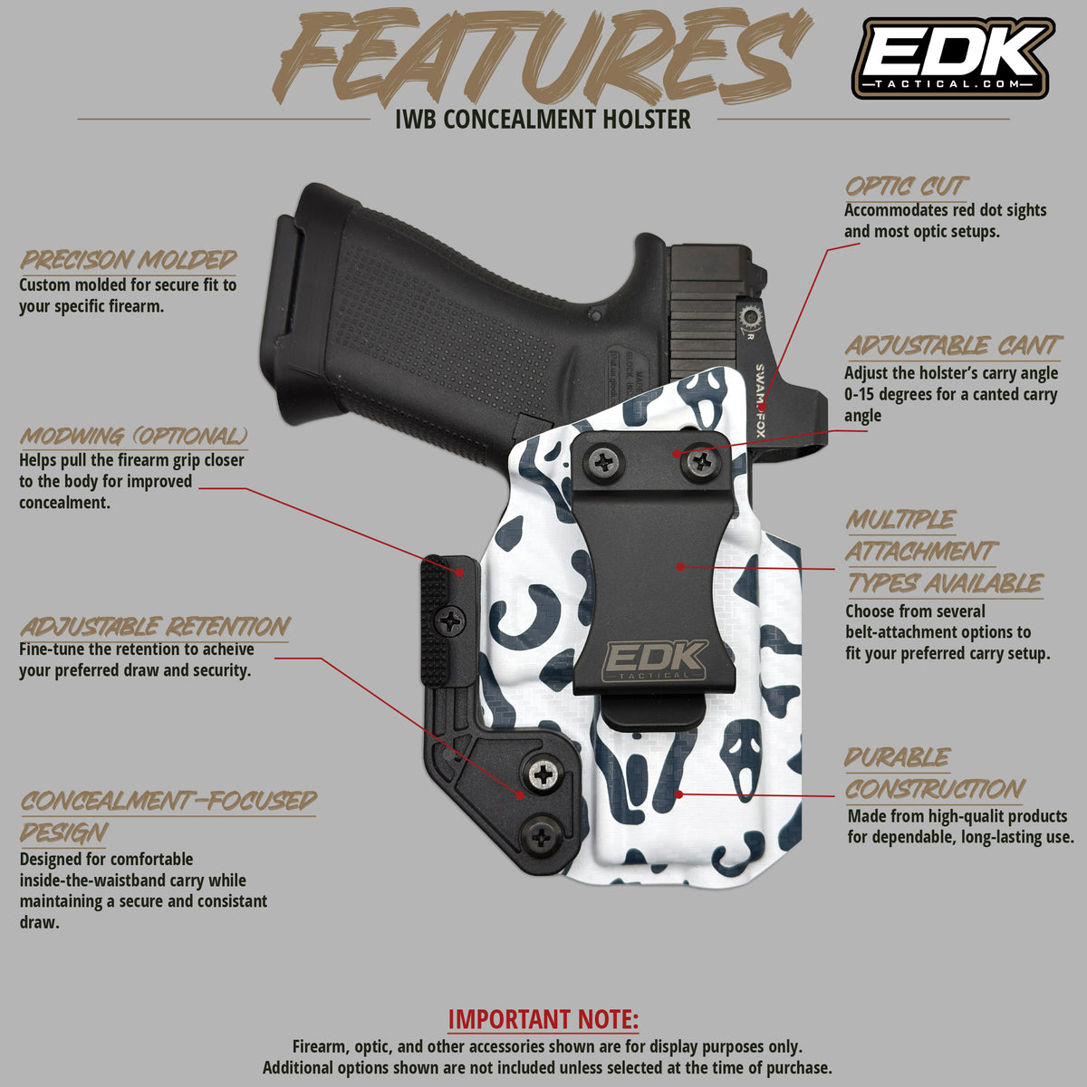 Ghostface Leopard - IWB Holster