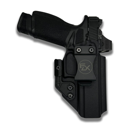 FN 545 IWB holster showing belt clip and optional ModWing