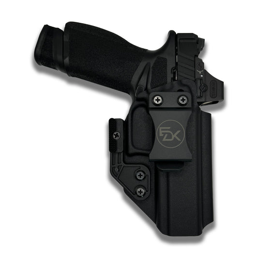 FN 545 IWB holster showing belt clip and optional ModWing
