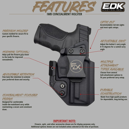 Fits Stoeger STR-9c - Inside the Waistband (IWB)