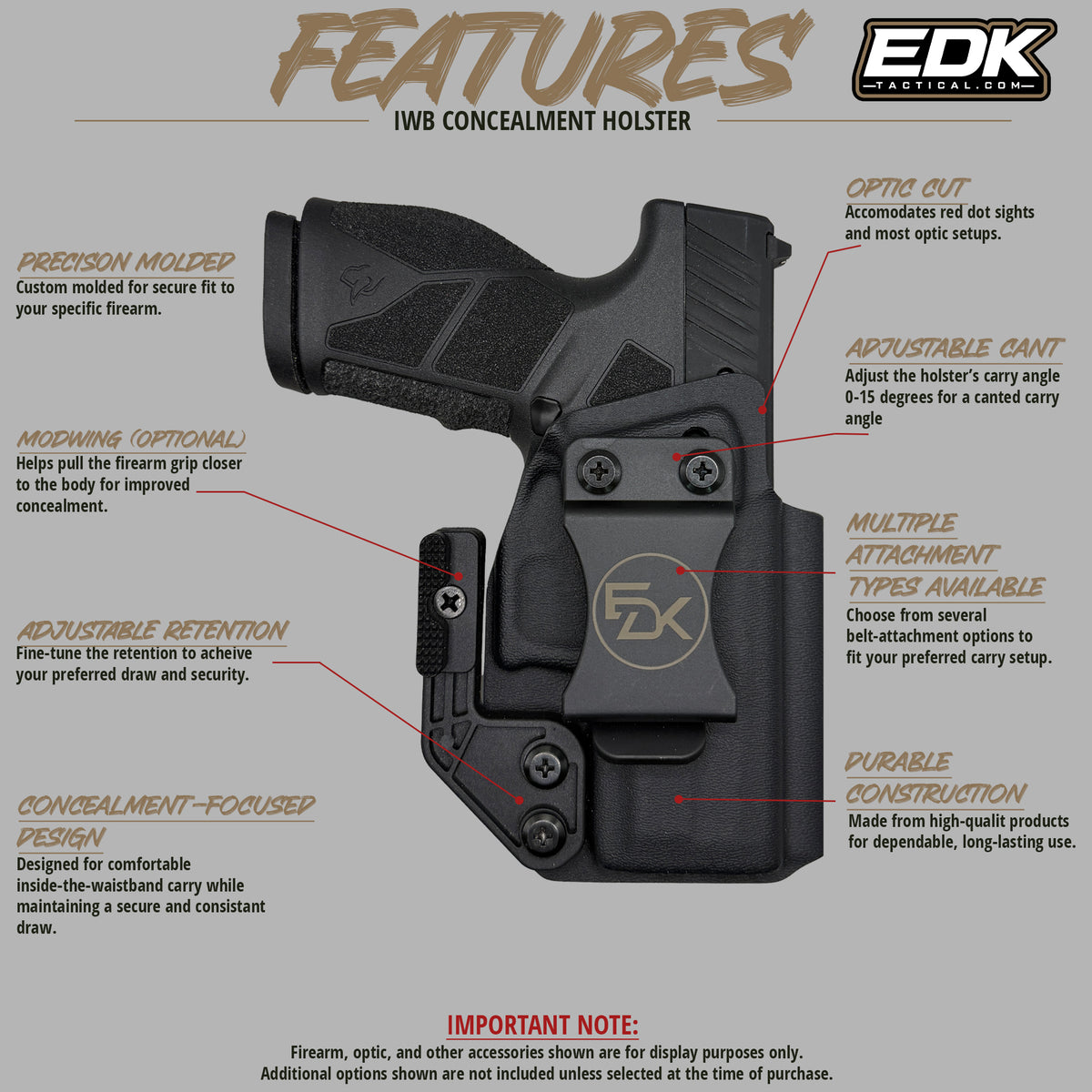 Fits Taurus G2C G2S G3C concealed carry IWB holster