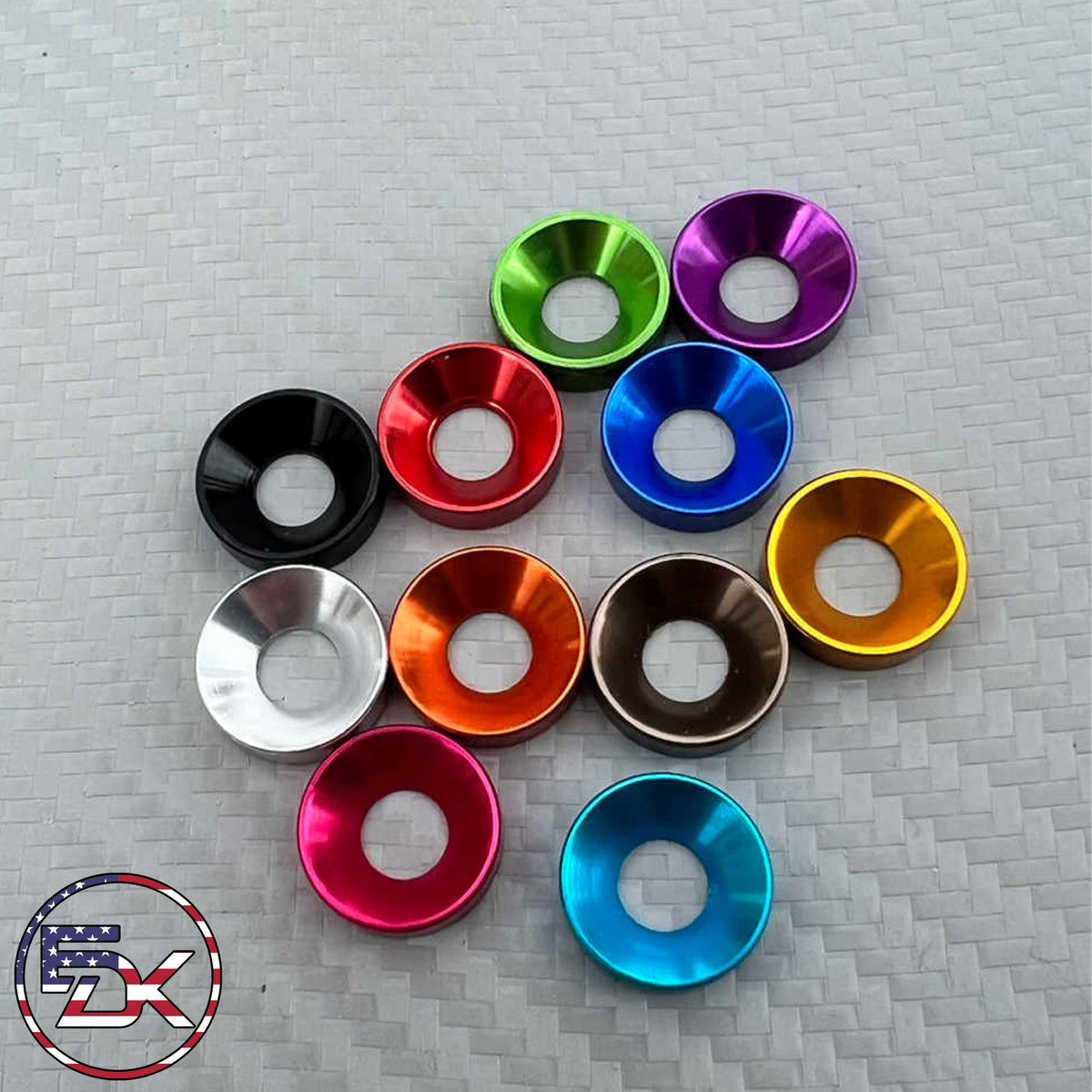 Aluminum Finishing Washer Set (4) - Everydaykydex