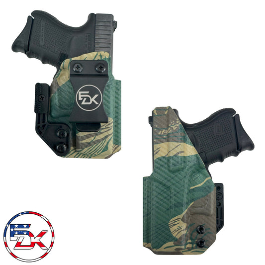 Carbon Fiber Camo - Rhodesian - Inside the Waistband (IWB) Holster - Everydaykydex