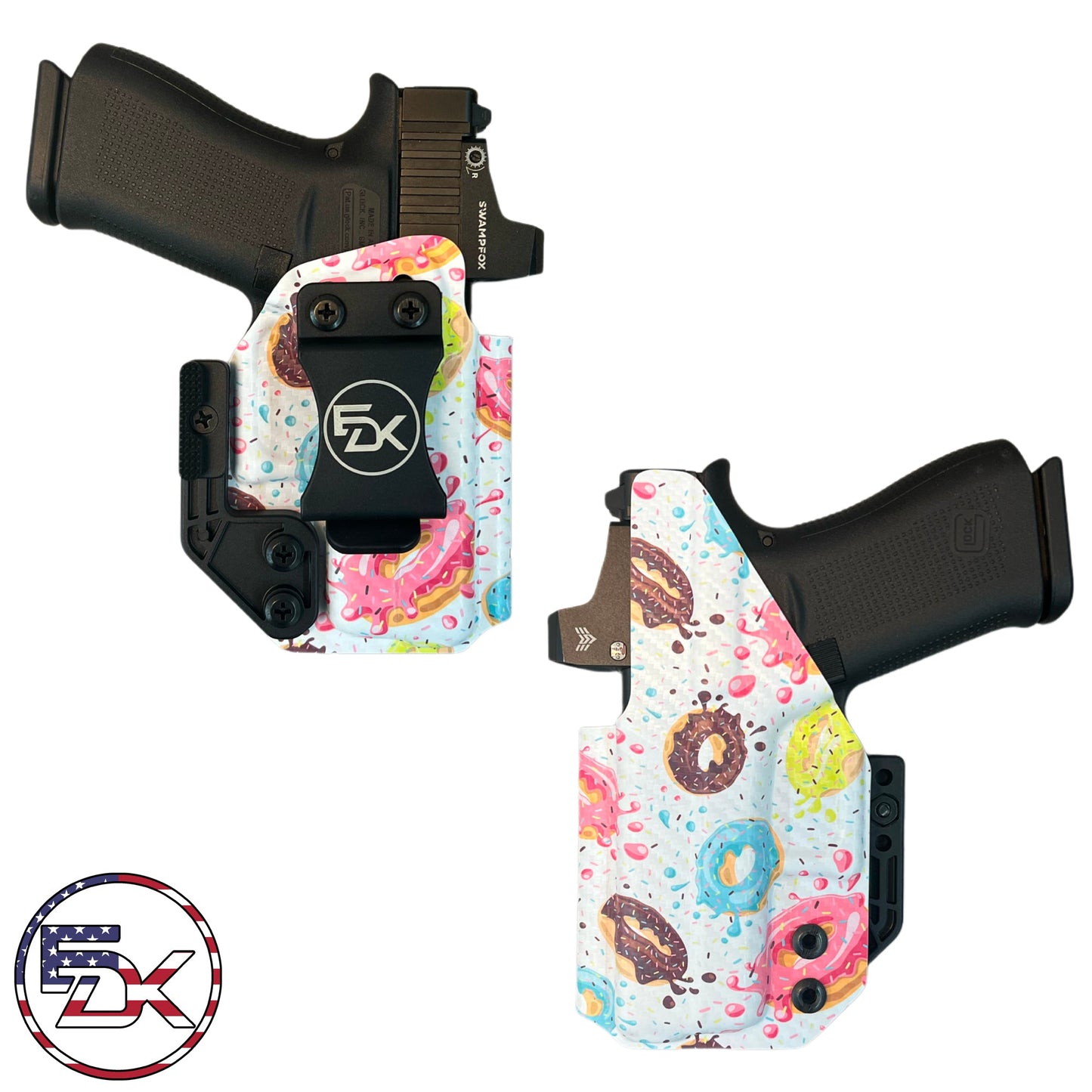 Carbon Fiber Donuts - Inside the Waistband (IWB) Holster - Everydaykydex