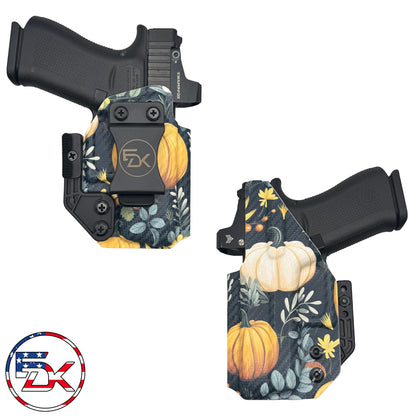Carbon Fiber Fall Pumpkins - Inside the Waistband (IWB) Holster - Everydaykydex
