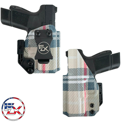 Carbon Fiber Plaid - Fall - Inside the Waistband (IWB) Holster - Everydaykydex