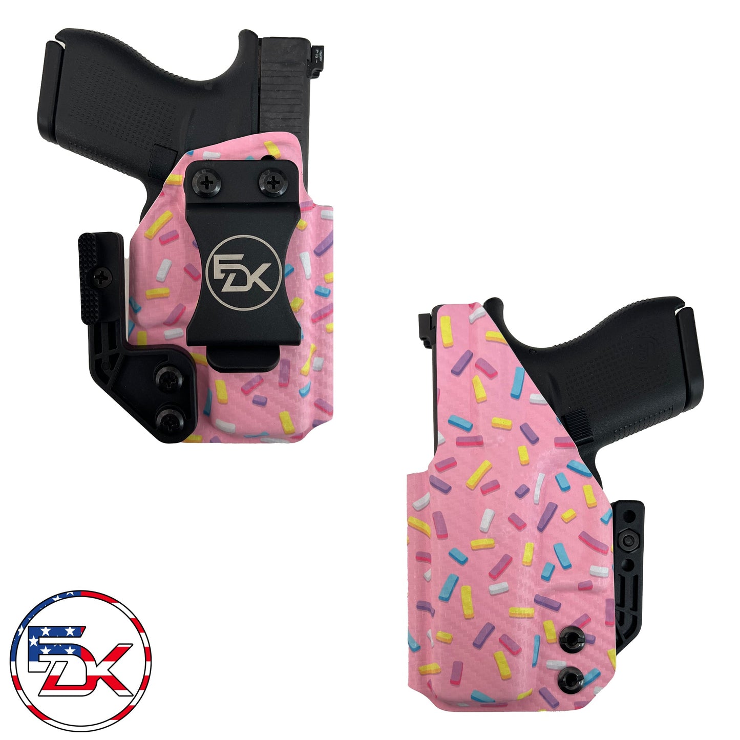 Colorful Sprinkles Kydex IWB concealed carry holster – EDK Tactical