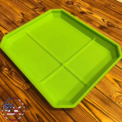 EDC Kydex Tray with Sections - Everydaykydex