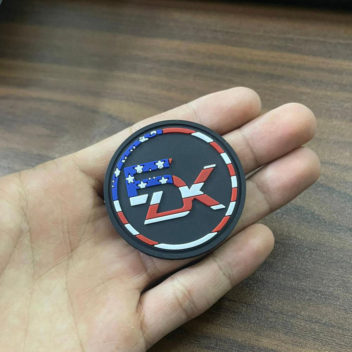 EDK Logo Velcro PVC Patch - Everydaykydex