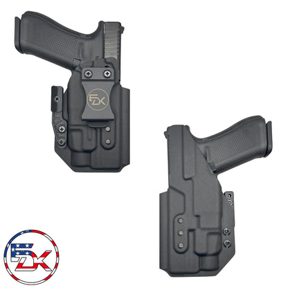 Glock 49 w/Streamlight TLR7 HLX (Closed End) - Inside the Waistband (IWB) kydex Holsters - Everydaykydex