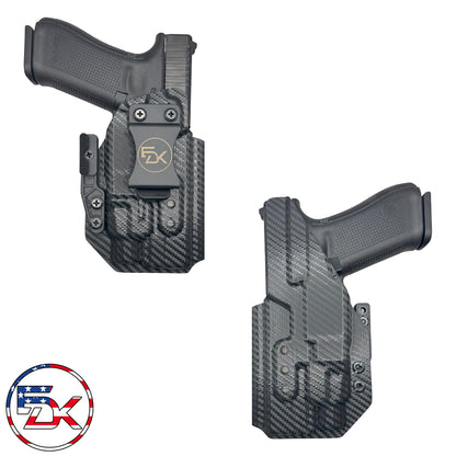 Glock 49 w/Streamlight TLR7 HLX (Closed End) - Inside the Waistband (IWB) kydex Holsters - Everydaykydex
