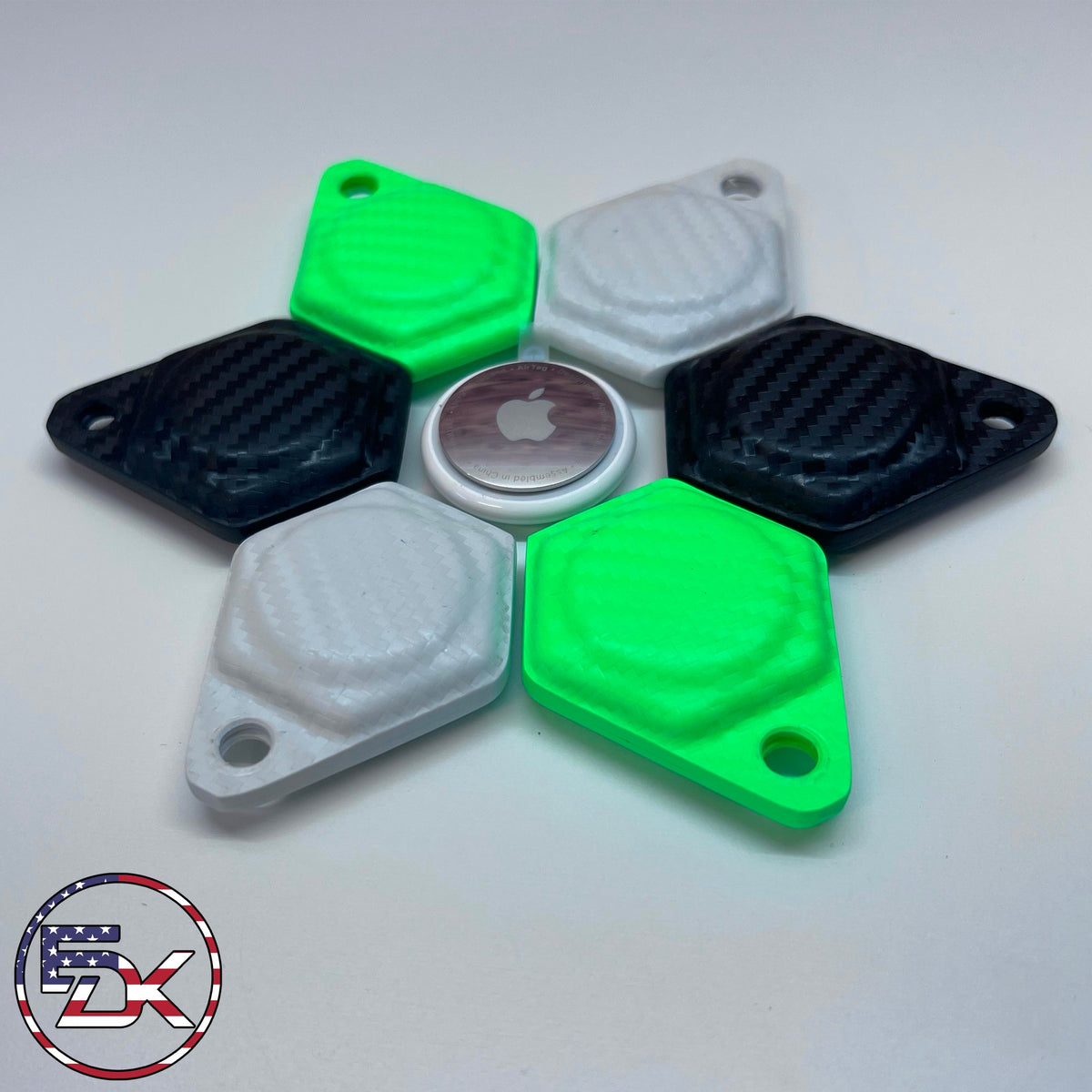 Kydex Air Tag Holder Keychain - Everydaykydex