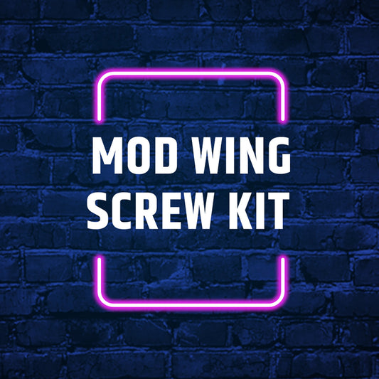 Mod Wing Screw kit - Does not include mod wing - Everydaykydex