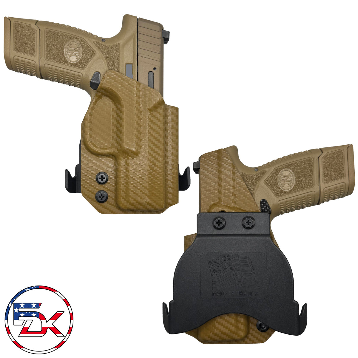 Outside the Waistband (OWB) Paddle kydex Holsters - Canik - Everydaykydex