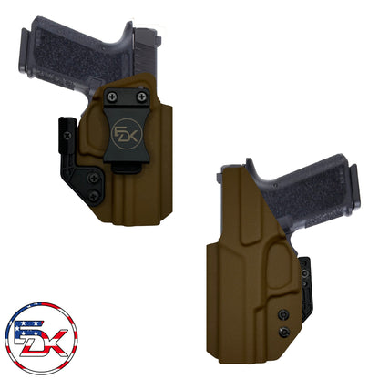 P80 - G19 (Open End) - Inside the Waistband (IWB) kydex Holsters - Everydaykydex