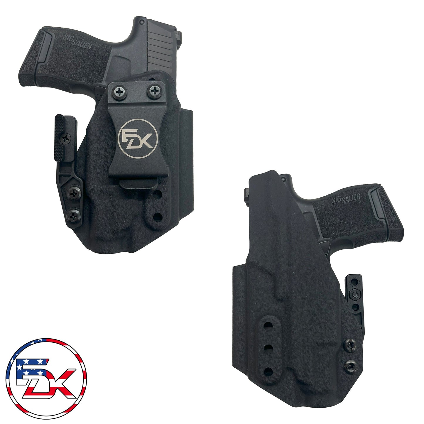 Sig Sauer P365 TLR7Sub (Sig Version) Open Ended - Inside the Waistband (IWB) kydex Holsters - Everydaykydex