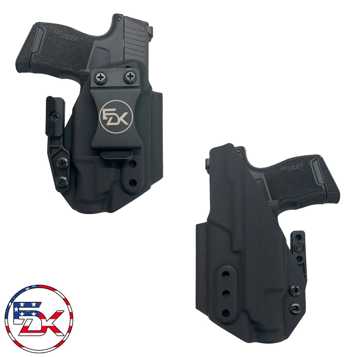 Sig Sauer P365 TLR7Sub (Sig Version) Open Ended - Inside the Waistband (IWB) kydex Holsters - Everydaykydex