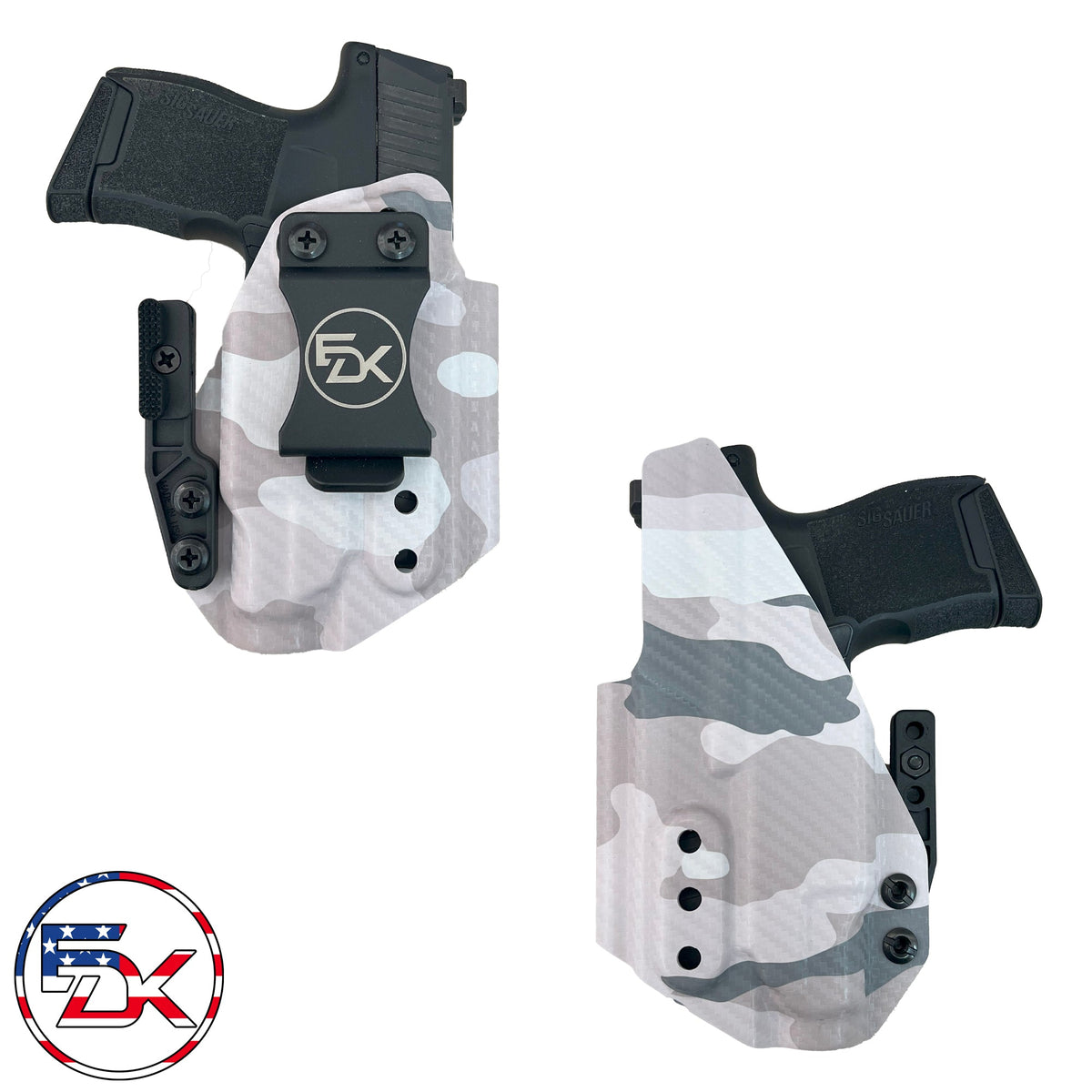 Sig Sauer P365 TLR7Sub (Sig Version) Open Ended - Inside the Waistband (IWB) kydex Holsters - Everydaykydex