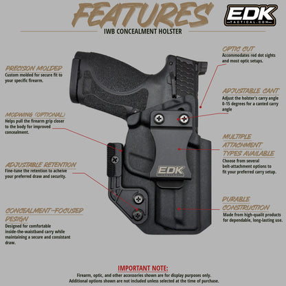 Fits Smith & Wesson M&P 2.0 3.6"